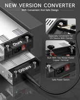 ALITOVE 5V 60A Power Supply 300W AC to DC Converter 110V to 5 Volt 60 Amp Switching Power Supply Adapter Transformer LED Driver for WS2812B WS2811 LED Strip Pixel Light CCTV - ALITOVE-Add Vivid Color to Life